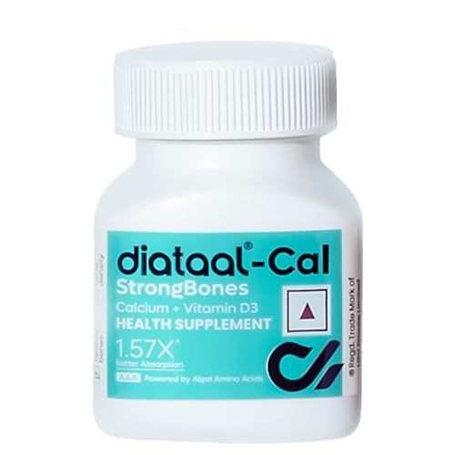 Diataal Calcium (AAA Algal Calcium) 500mg with D3 & Glycine — Calcium Supplements - image 7