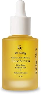 Niacinamide & Vitamin C. Face Serumm. | Fights Aging, Brightens Skinn. & Reduces Wrinkles | 30ML | Hydrating & Anti-Aging Serumm. | For Glowing & Youthful Skin