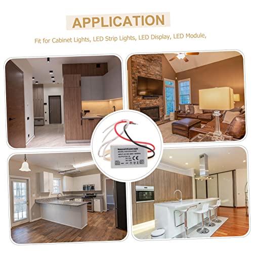 Veemoon Motorista De Led Adaptador Led Para Luzes De Tira Cc Conversor De 120 Para 12 Volts Plugue L