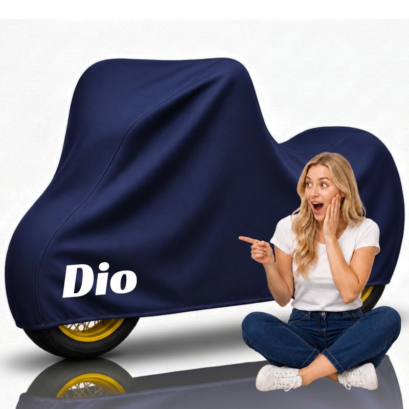 Image of Loving Ultra 100% Waterproof Scooty Body Cover for Dio Scooty Cover for Rain & Dust| Dustproof & Scratch Resistant | Two Wheeler Covers with UV Protection, Heat Resistant | All Weather Protection