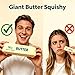 10in Giant Butter Squishy, 14oz Jumbo Big Butters Squeeze Stress Balls, Slow Rising Fun Extra Large Butter Stick for Anxiety Relief Fidget Adults (1pcs)