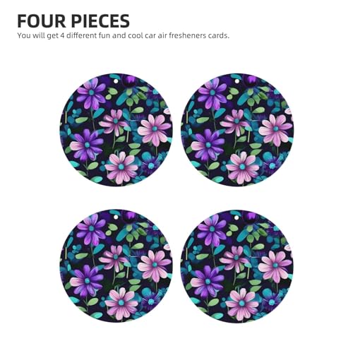 Hojas perfumadas Purple Camellia para automóvil miniatura 2