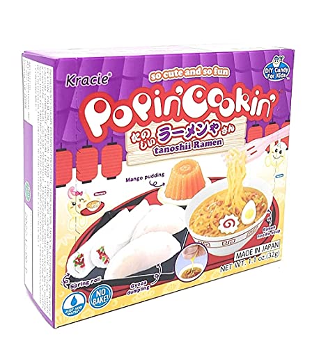Kit de Dulces Popin Cooking DIY Ramen, 3 unidades