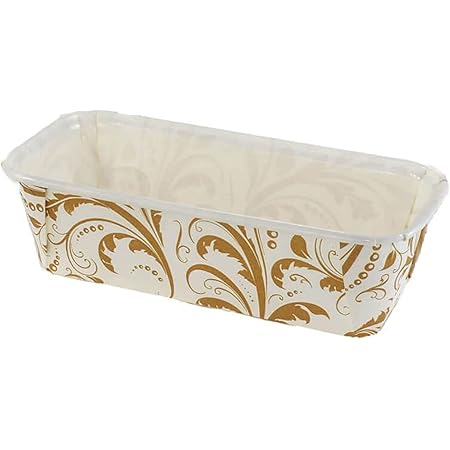 Amazon.com: Disposable Bread Loaf Pans for Baking - Medium Kraft Paper ...