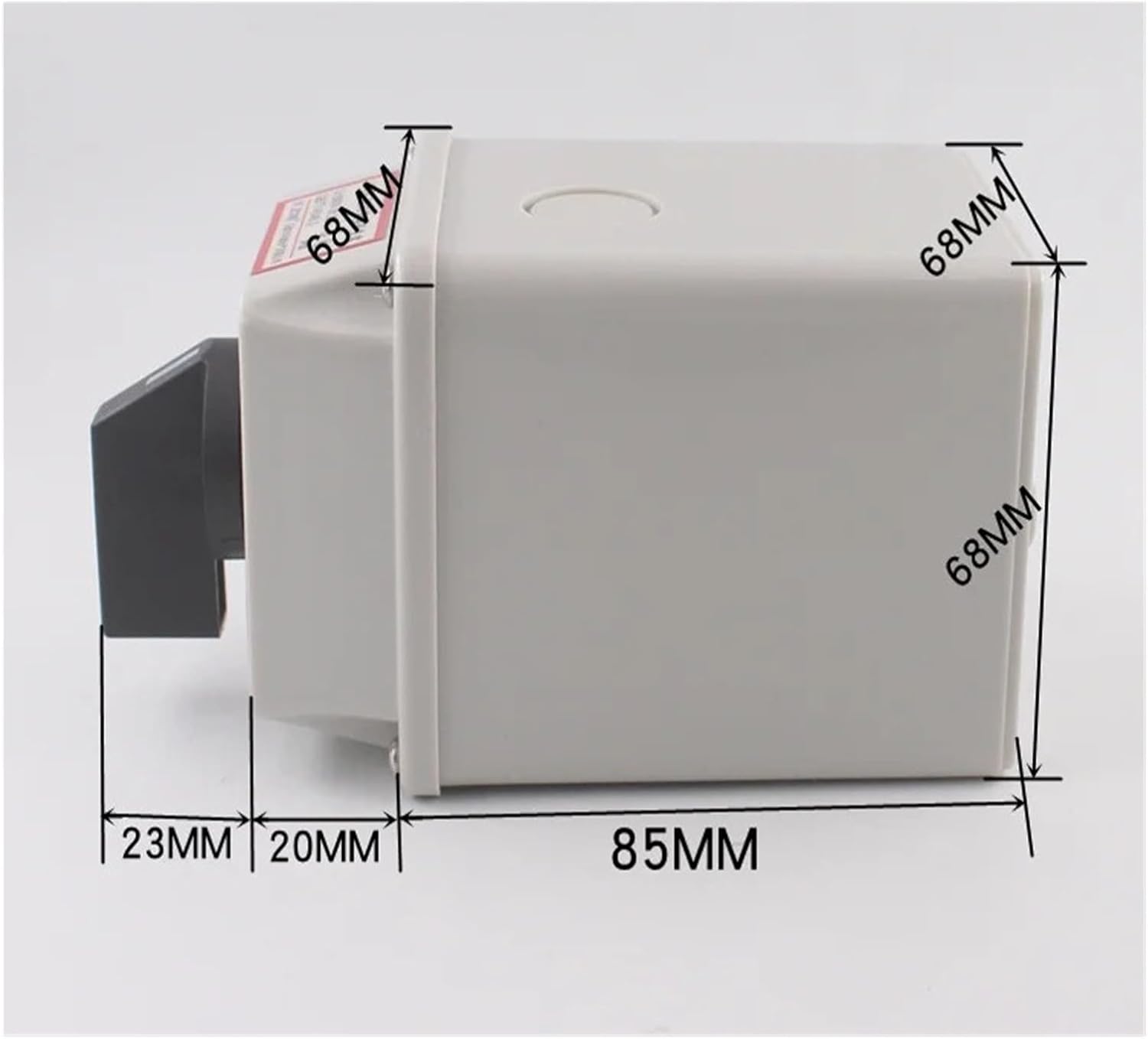 LW26-20/6M YMW26 with Waterproof Box Transfer 20A 3 Position Rotary Cam Switch Double Power Switching Manual Control