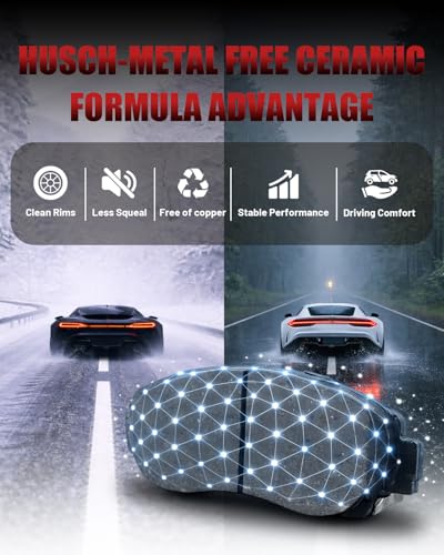 Image of HUSCH D941 Front Ceramic Brake Pads Kit Fit For Hyundai Elantra 2002-2005