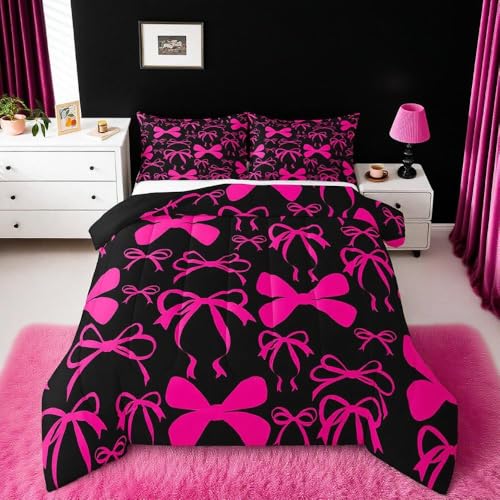 Feelyou Cute Bowknot Bedding Set Boys Girls Full Size