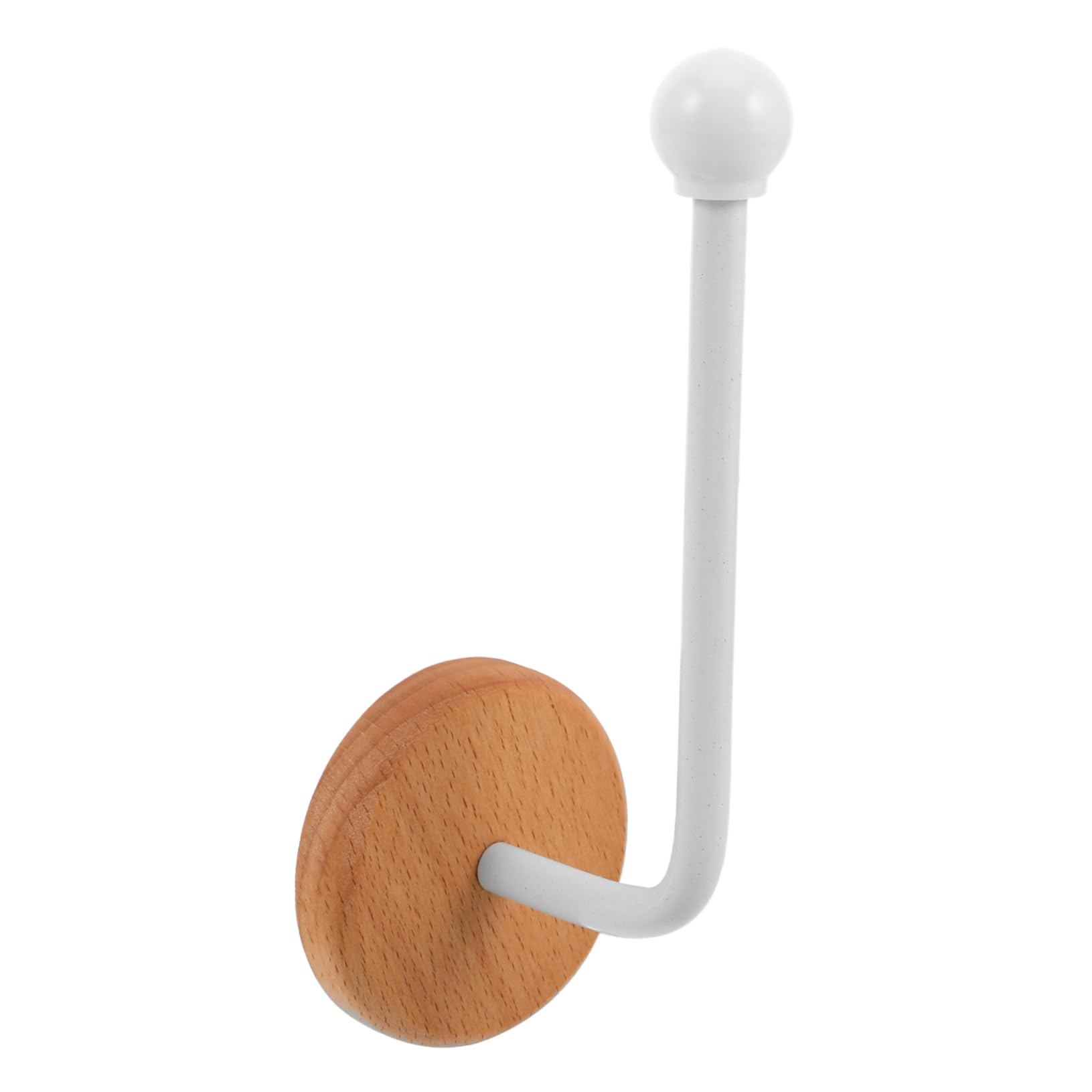 FOMIYES Wooden Hair Tie Organizer Stand Self Adhesive Scrunchies Holder for Hair Accessories No Drill Storage for Bedrooms Bathrooms Dressing Rooms Elegant Practical