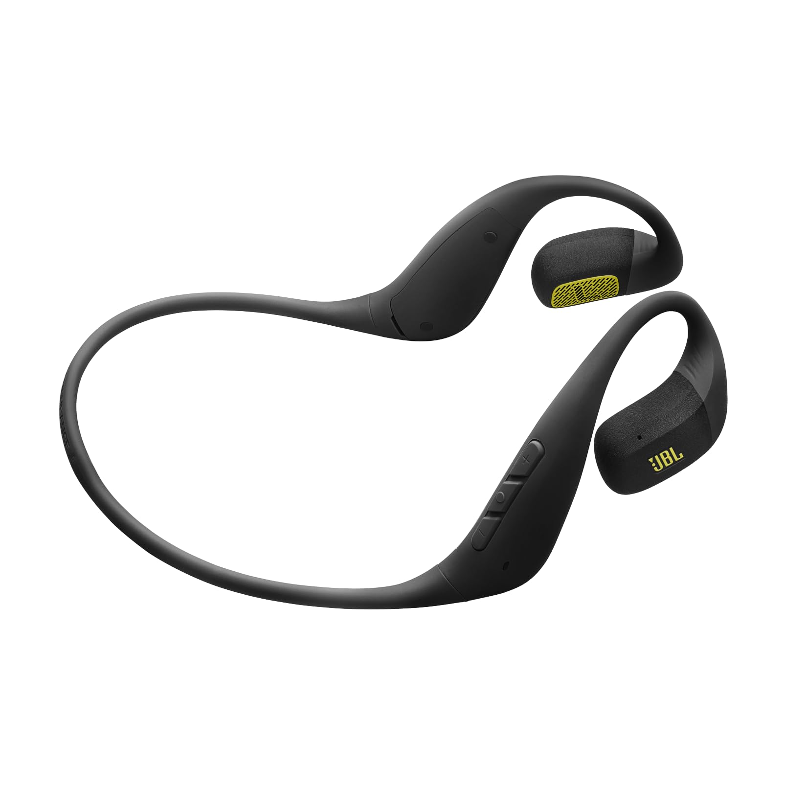 JBL Endurance Pace Cuffie Sportive Open-Ear con Bluetooth, Autonomia di 10 Ore, Archetto in Titanio Ultraleggero, Resistenza a Polvere e Acqua IP68, Tecnologia JBL OpenSound, Nero