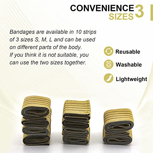 Cinghie Elastic Fabric Avvolge Lipo Laser Pads