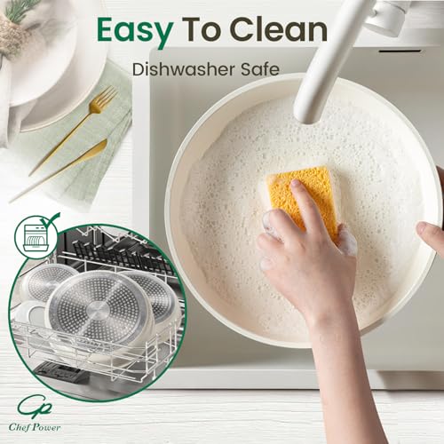 Chef-Power-Ceramic-Cookware-Set-Non-Toxic-with-Detachable-Handles-Healthy-Nonstick-Pans-and-Pots-Set-19-Pcs-Induction-Dishwasher-Oven-Safe-Kitchen-Set-PFAS-PFOA-PTFE-Free-Cream-White