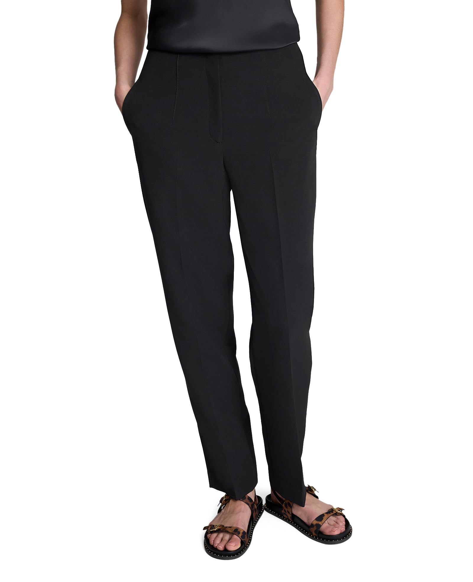 Luxe Twill Straight Leg Pant
