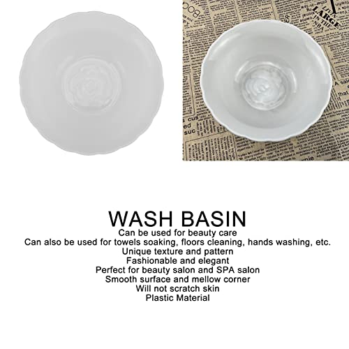 Waschbecken, 10 Stück, Schönheitssalon, Spa-Waschbecken, Kunststoff, zum Einweichen von Handtüchern, Gesicht, Hand, Hautpflege