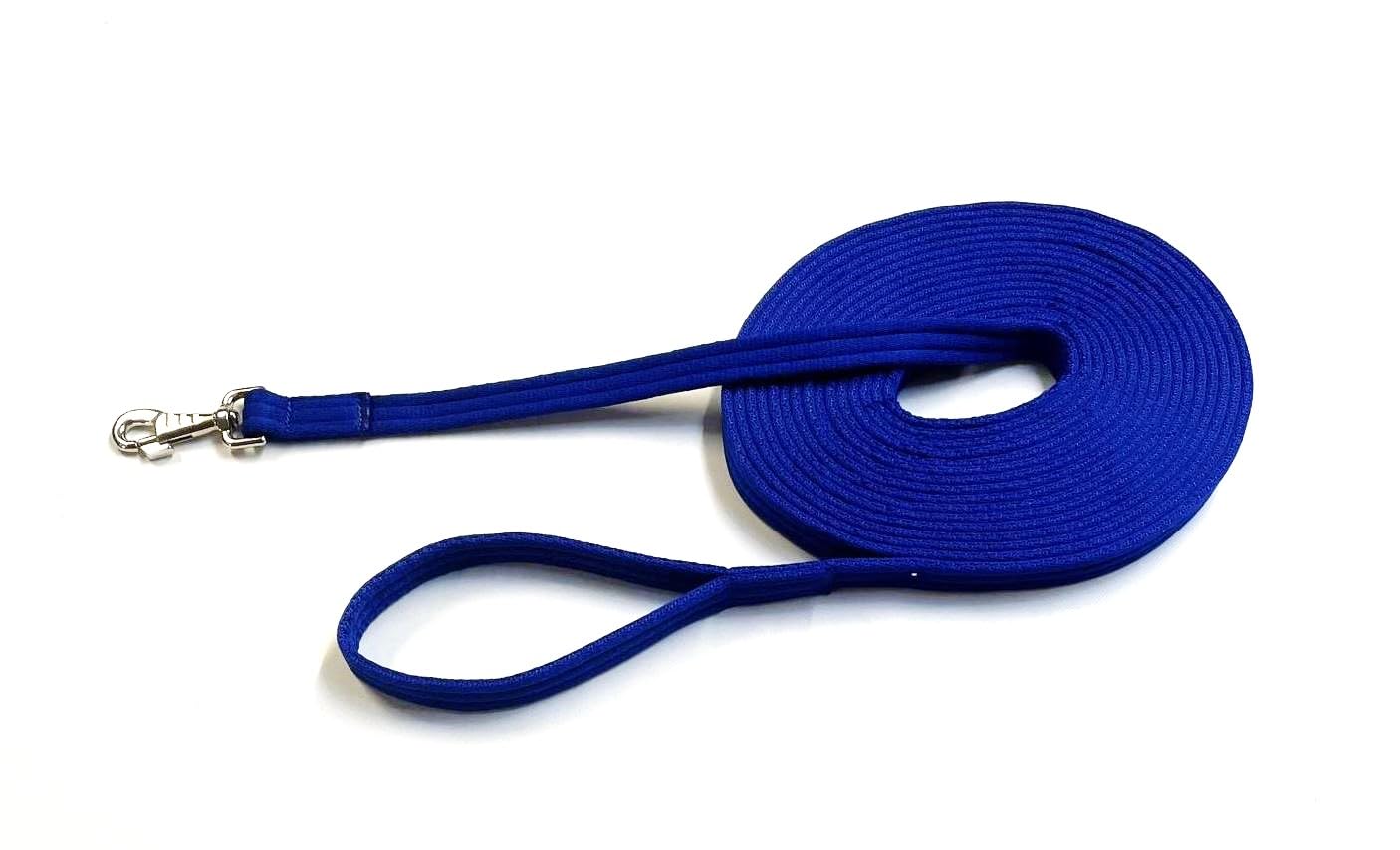 Horse Lunge Line/Large Dog Lead Leash 25mm Padded Air Webbing Strong Very Soft Durable (Royal Blue, 30ft (9 Metres))