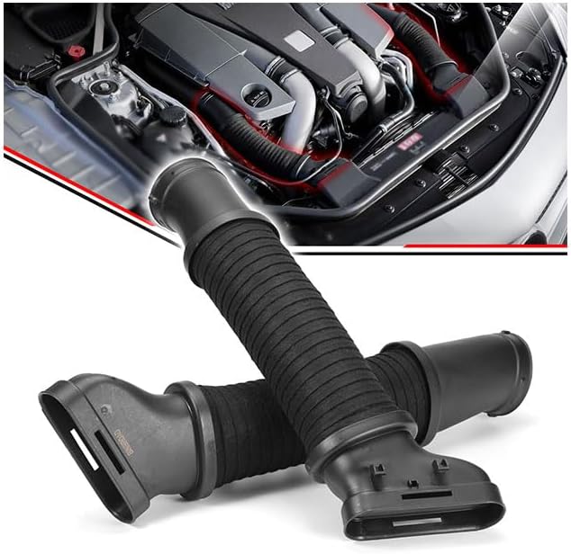 Air Intake Inlet Duct Tube Hose 2780902382 + 2780902282 Compatible with Mercedes Benz AMG SL550 | SL63 R231 2013-2020