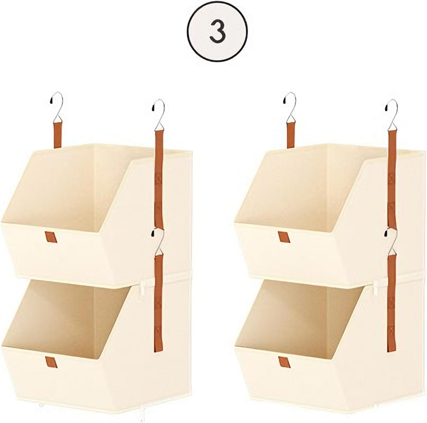 Over the Door Organizer, 4-Tier Toy Organizer, Clothes Storage Shelves, for Apartment Renters Bedroom Dormitory Nursery Office Garage Shoes Bags Socks Towels