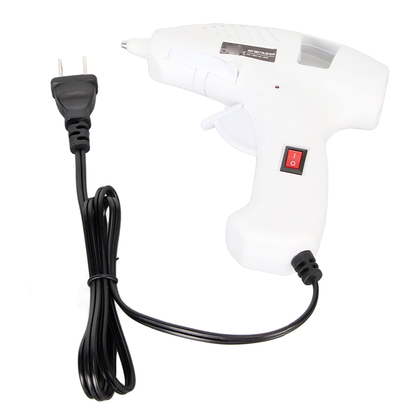 Hot Glue Gun 20W Fast Preheating Foldable Stand Hot Glue Melting Tool for 7mm Sticks 110V?240V(U.S. Regulations)