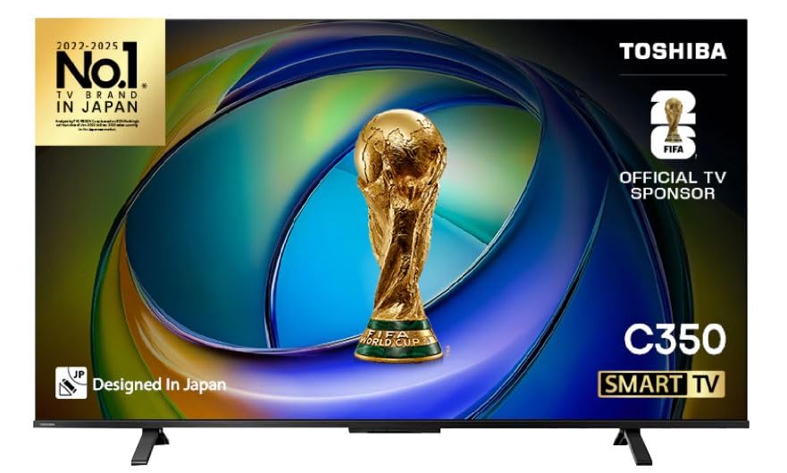 Toshiba 55C350RP 55 inch Smart 4K TV with REGZA ENGINE ZR, Dolby