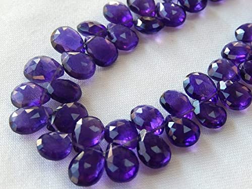 Améthyste perle de gemme 9-11mm pour créer ses propres boucles d'oreilles et colliers d'été bohèmes