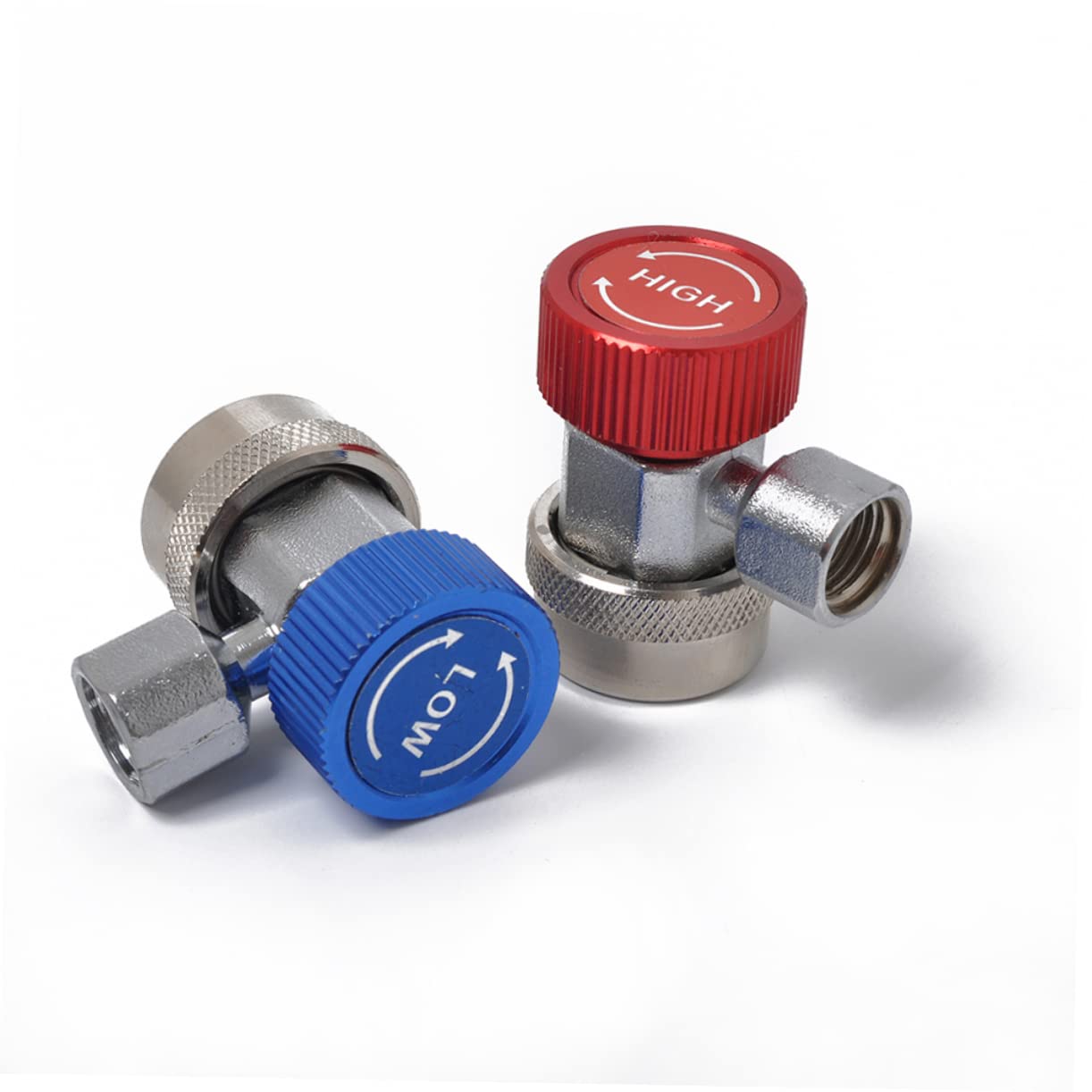 Hemobllo 134a Air Conditioner Connector Car Ac Extender for Gauge Adapter SAE Connector