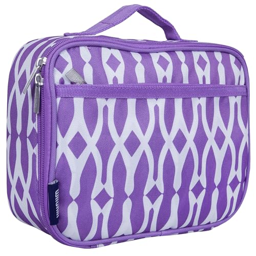 Image of Wildkin Kids Insulated Lunch Box, Wishbone | Insulated, wipe-clean lunch box for school, daycare, and travel
