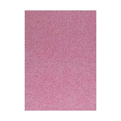 SPIRIT 406844 Moosgummi glitzer 10/1, Hellpink