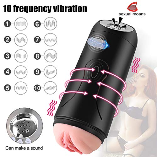 image for CHOSRIN Electric Male Mǎstürǎbatión Toy for Men Sückǐng Oral Han