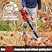 Somorei Cordless Leaf Blower for Lawn: 40V 650CFM High Power Electric Blower with 5.0Ah Battery & Fast Charger - Lightweight 6lbs Yard Tool for Lawn Care - for Family Members