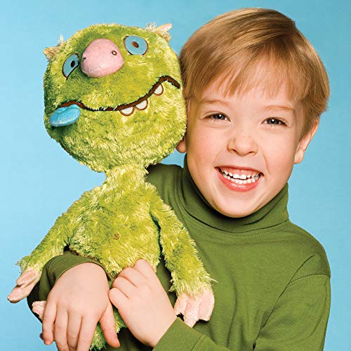 Image of YOTTOY Mo Willems Collection | Leonardo the Terrible Monster Soft Stuffed Plush Puppet Toy - 14 inch
