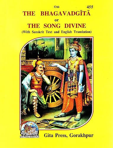 Image of (Pocket Size) Srimad Bhagavad Gita (With Sanskrit Text & English Translation)(Gita Press, Gorakhpur) (Code 455) / Bhagvat Geeta / Bhagwat Geeta / ... Bhagvad Gita / Gita / Geeta [Paperback] [Paperback]