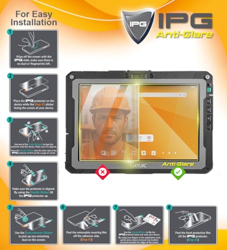 Film protection écran anti-reflet IPG GtcUx10.AG parfait pour travailler dehors - 3