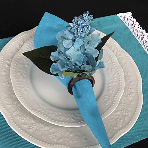 Porta Guardanapo Boca de Leão (Azul Turquesa) - 4 unidades