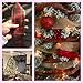 Morex Ribbon 7409.60/50-609 Festival 2.5' X 50 YD Wired Tartan Checkered Christmas Ribbon for Gift Wrapping, Red & Green w/Golden Threads, Christmas Decorations Indoor Home Decor, Art Supplies