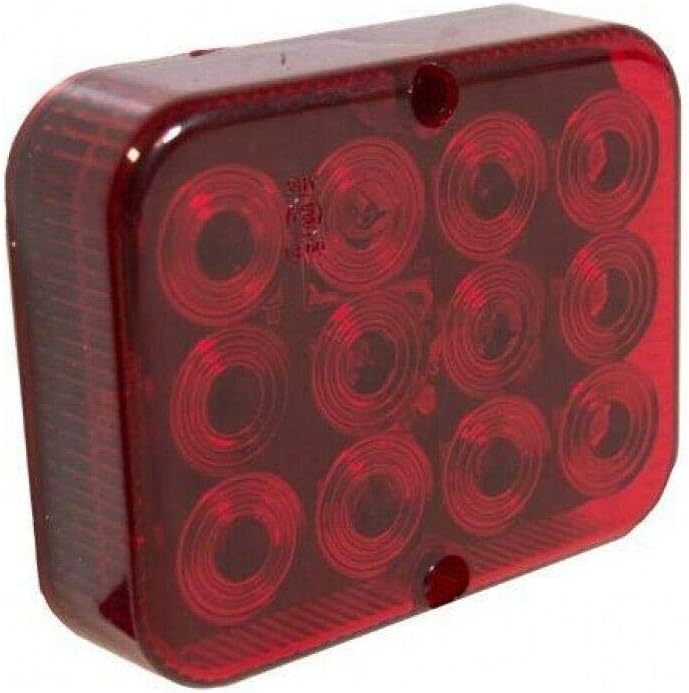 UNIVERSAL 12v 24v LED REAR RED FOG LIGHT LAMP TRAILER CARAVAN MP8631b MAYPOLE