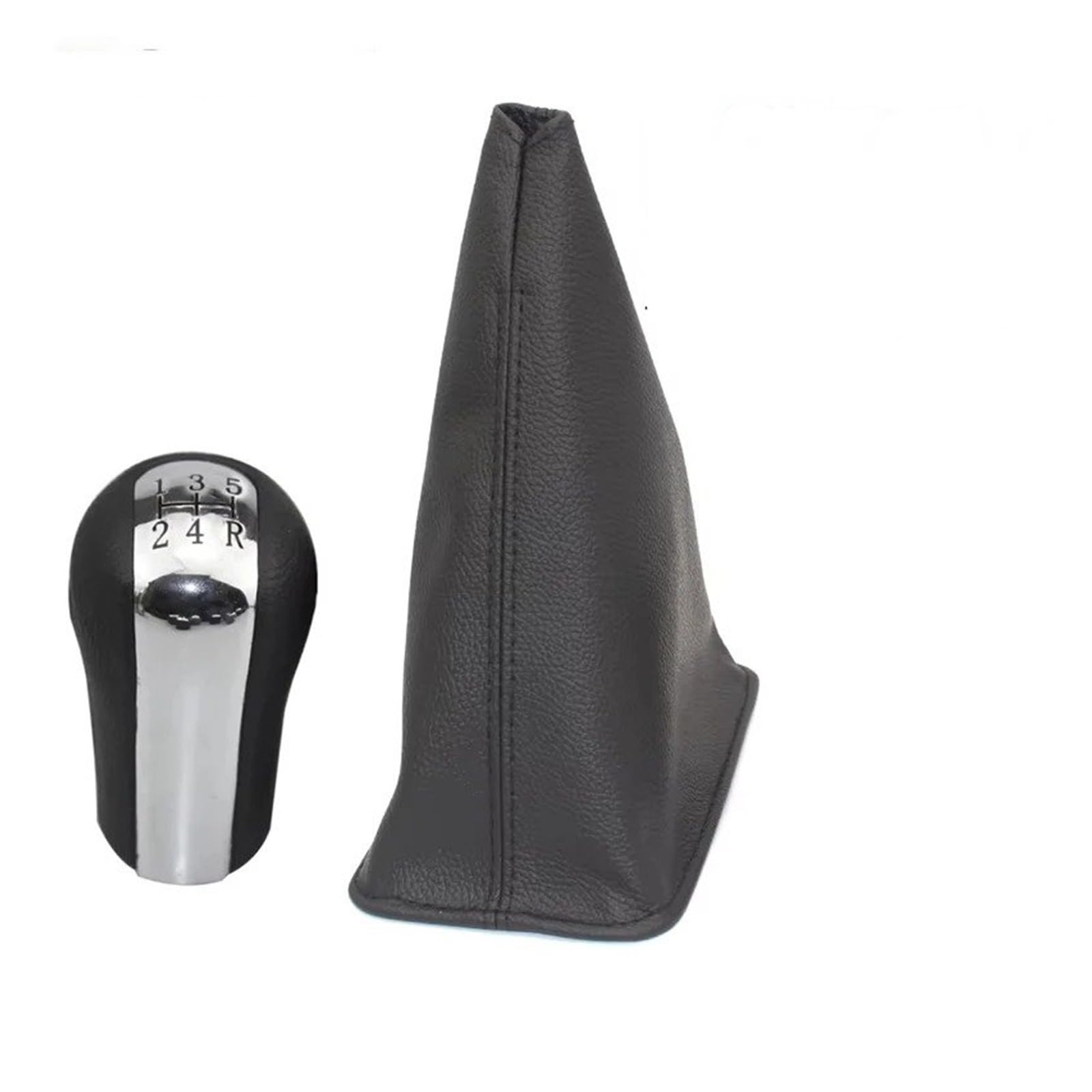 Vavgkdkpzb B-Dust-Proof 5Speed A Shifter Lever Handle For Toyota For Yaris For Vitz 1999-2005 Car Gear Shift Knob Lever Handball Dust Gaiter(B-Dust-Proof 5Speed A)