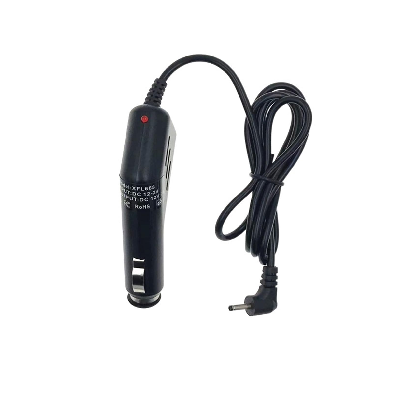 Cargador de coche 12V 2A con conector DC 3.0mm y 1.0mm entrada de 12V a 24V 6