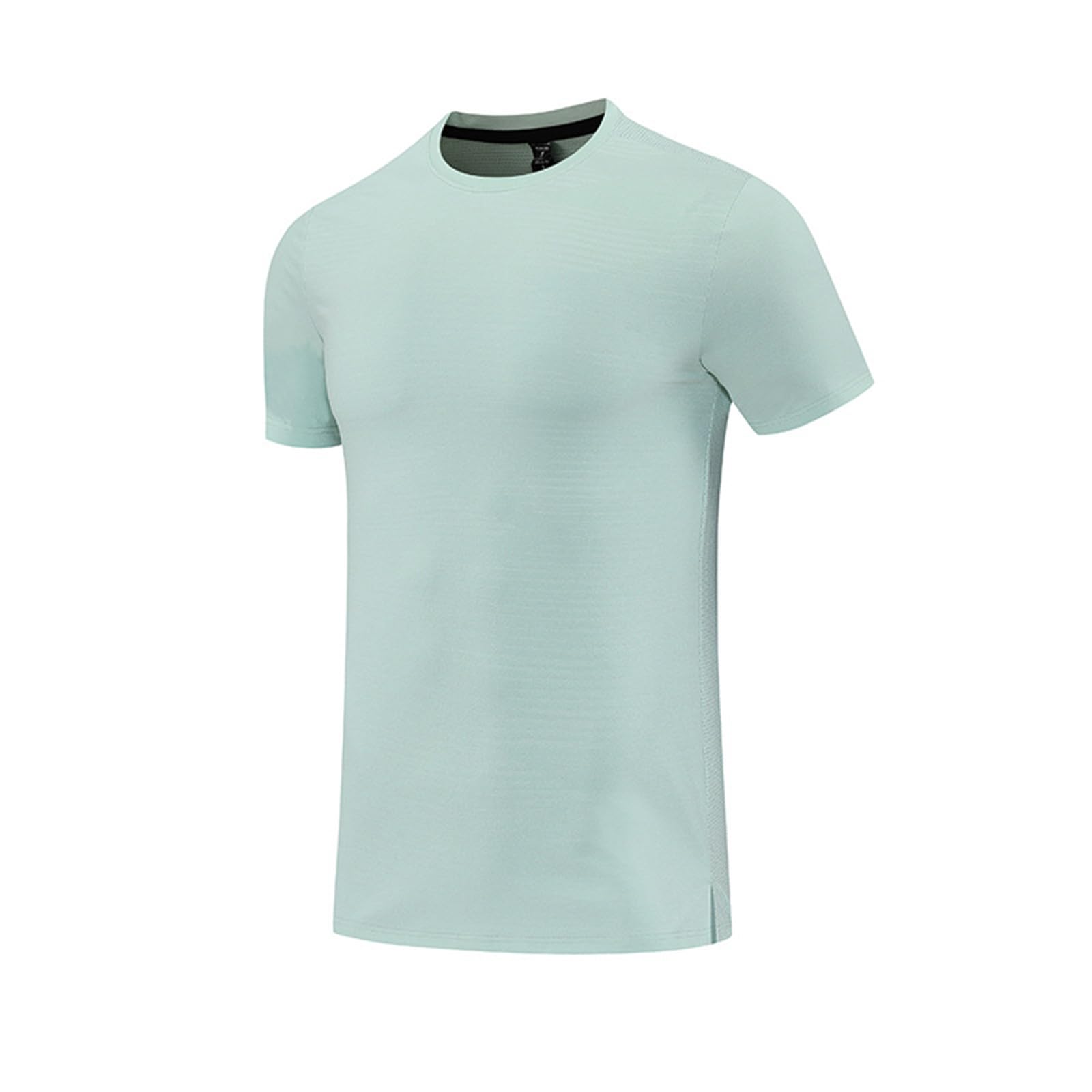 Summer Mens Shirts Breathable Short Sleeve Sport Tees Running Gym Training Hiking Lightweight Quick Dry Summer Basic Tees