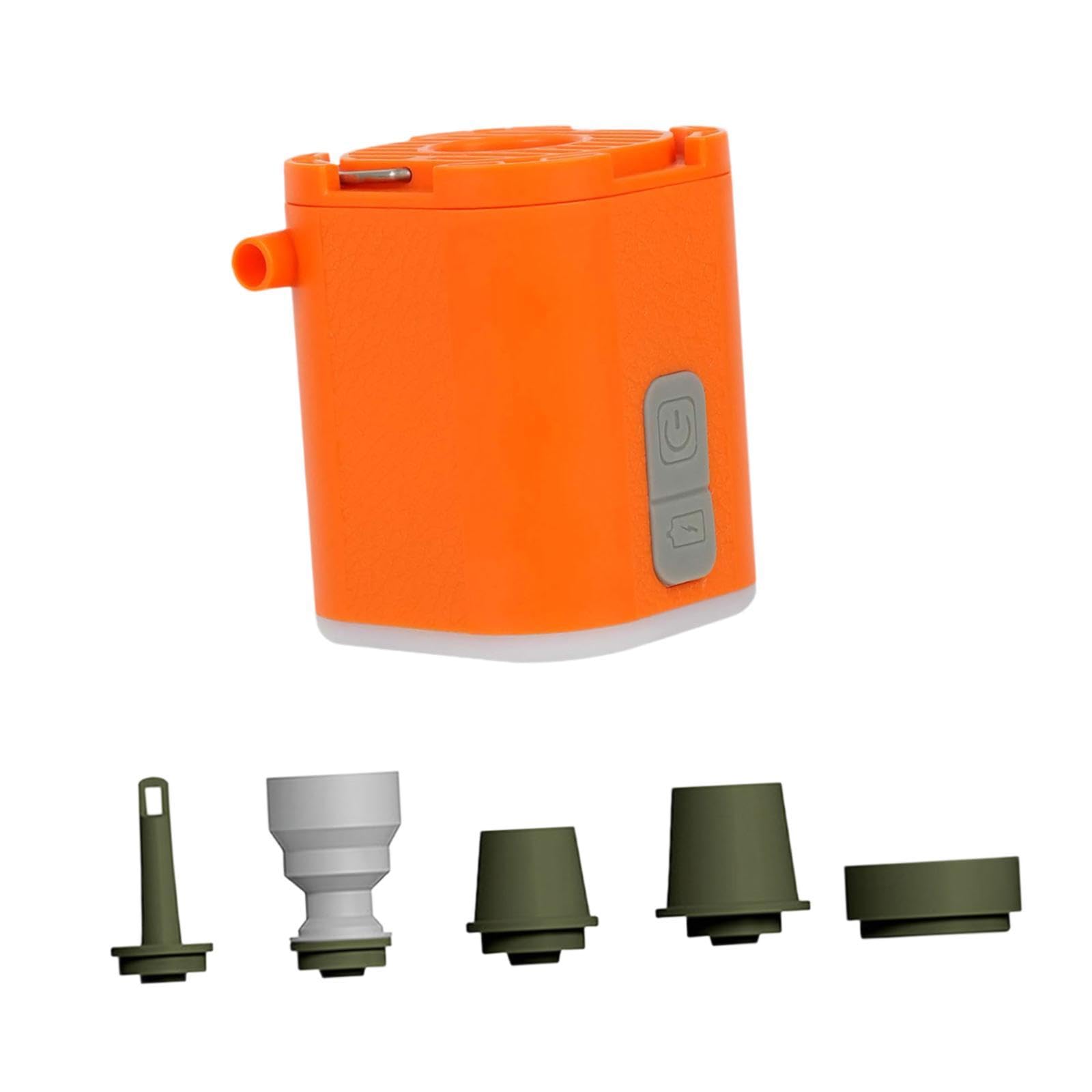 Pompe à Air électrique Compacte pour Bouées Gonflables avec éclairage et Port USB-C, Idéale pour Les Bouées.