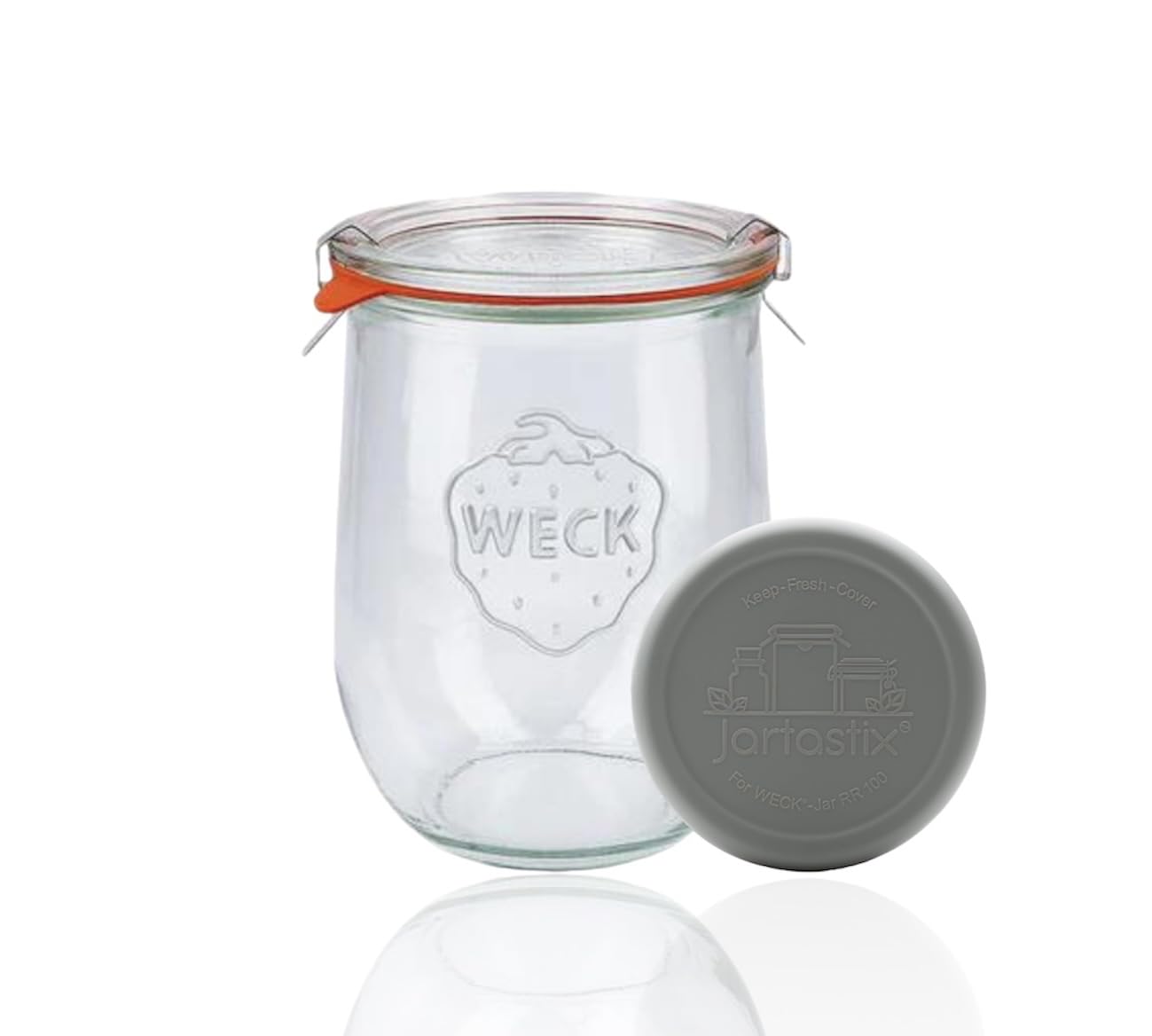 WECK745 Tulip Jars (Weck 745 // Silicone Lid)