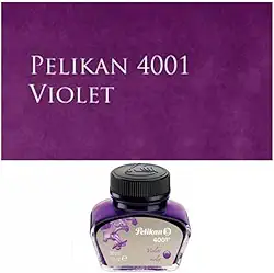 Tinta para Caneta Tinteiro Pelikan 4001 Pelikan, Violeta, 30ml