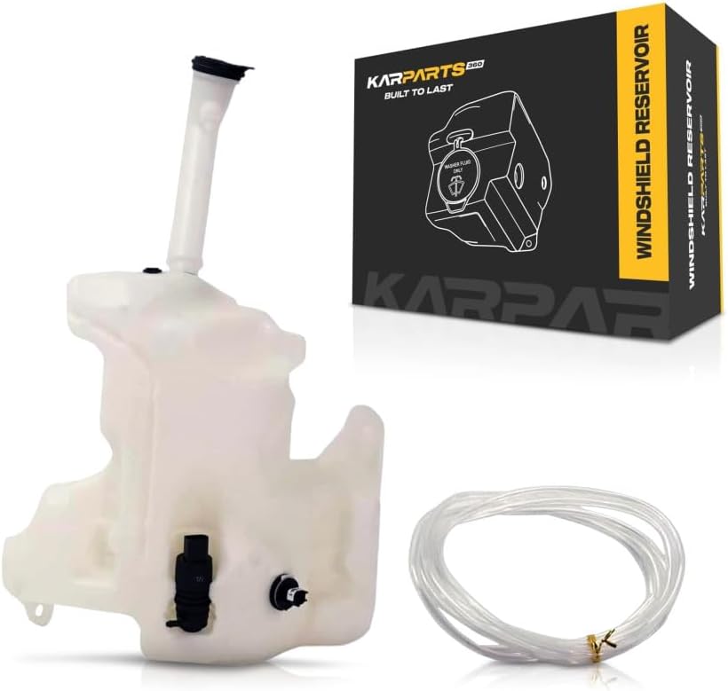 For Chevy Malibu 2017-2024 Washer Fluid Reservoir | w/Filler Tube | PE Plastic | Replacement For GM1288242 | 84112873-PFM