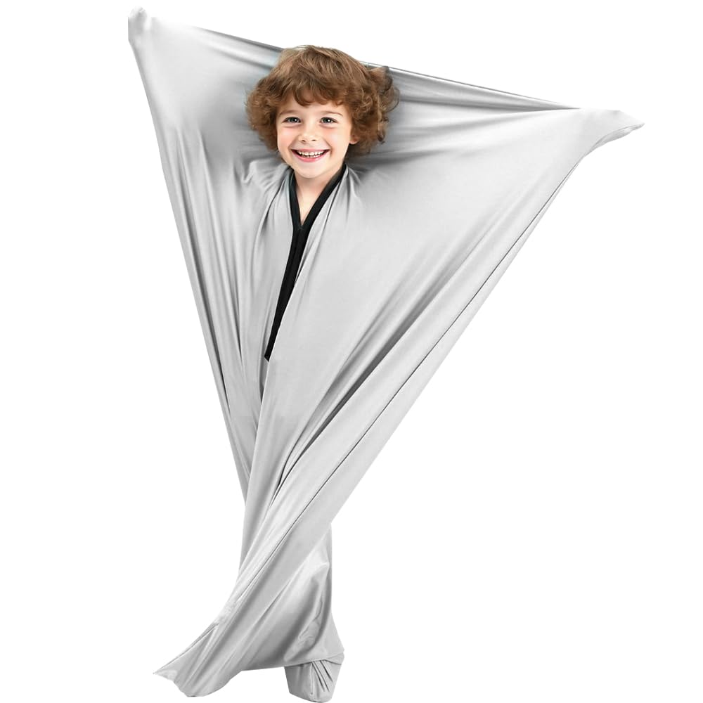 SGZIOO Sensory Body Sock for Kids, 40"X27" Body Sock Sensory Kids, Stretchy Sensory Socks Kids Autism, Sensory Body Sock Kids, Full-Body Wrap Stretchy Body Sox for children to Relieve Stress, Anxiety