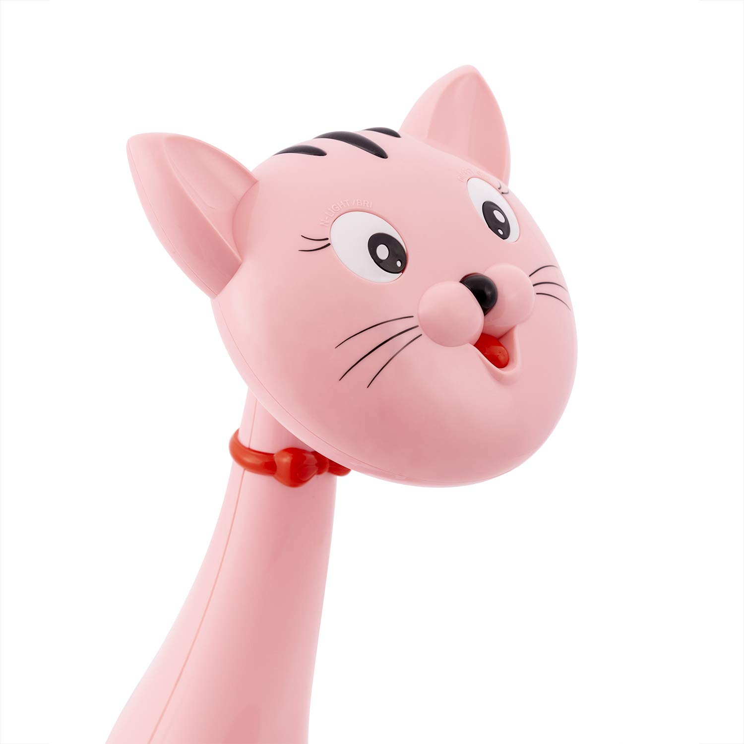 Cat LED Desk Lamp, Kitty Night Light and Pen Holder, Touch Lamp, Kids Decor (Katie)