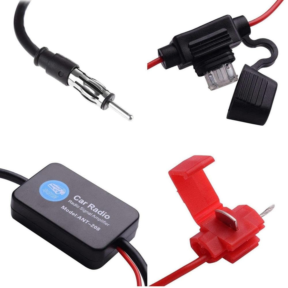 for 12V Car AM Signal Amplifier Car Amplifier ANT-208 330Mm for Marine Car Boat RV Accessories Amplifier