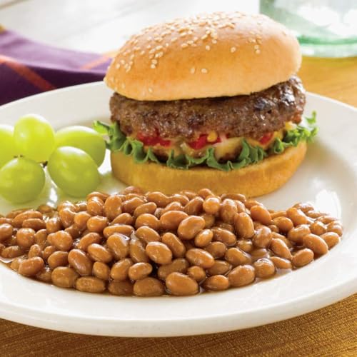 Image of Bush's Best Baked Beans for BBQ, Pantry Staple, Ready-to-Serve - Country Style, Original & Homestyle, 8.3 oz Each (Variety Pack)