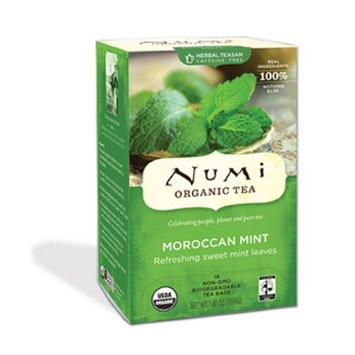 NumiMoroccan Mint Organic Tea 18 Bags by Numi Teas