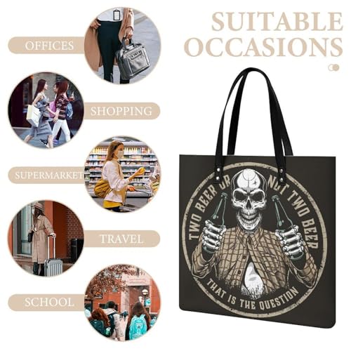 Sac squelette bière pour voyage et escapades urbaines