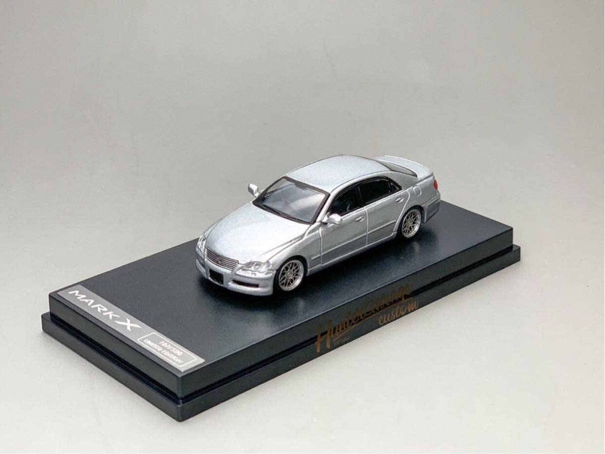 Amazon | 1/64 bm Toyota Reiz トヨタ マークX シルバー | ミニカー 
