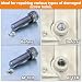 Imagen de THXFUNAREA 10 PCS Insertos Roscados M8 a M6 de Acero Inoxidable