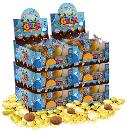 Amazon.com: Izzy 'n' Dizzy: Chocolate Gelt Coins